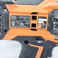 AEG BSB18BL 18V 13mm Brushless Fusion Hammer Drill Skin with 6.0Ah Battery Pack
