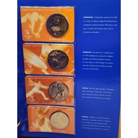 Royal Australian Mint Sydney 2000 Olympic $5 Coin Collection 28 Coin Set