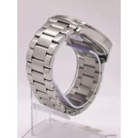 Chisel Mens Silver Tone Green Multi Dial 50m Water Resistant Watch 5829203