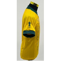 ASICS Wallabies 2019 RWC Signed Jersey with COA Boxed Rugby Australia
