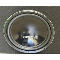 Fusion Encounter EN-41400 1400W Amp with 12 Inch Subwoofer in Enclosure Box