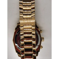 Michael Hill Mens Diamond Chronograph Solar Watch 1/2 Carat Gold Stainless Steel