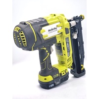Ryobi 18V ONE+ R18NL16 AirStrike Nail Gun Kit with 2.5Ah Battery Charger and Bag