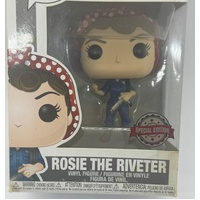 Funko Pop Rosie The Riveter 08 Special Edition Icons Vinyl Figure Rare