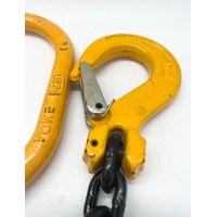 Robertson 2x 1-Leg Grade 80T 6mm Chain Slings WLL 1.2T 1.2m Long