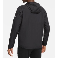 Nike Repel Miler Mens Waterproof Running Jacket Black Size Large DD4746-010