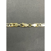 Unisex 18ct Yellow Gold Birdseye Link Necklace