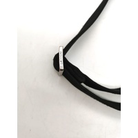 Lacoste Black Side Satchel Bag Adjustable Strap Compact 21x15x5cm