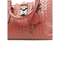 Bottega Veneta Intrecciato Medium Cognac Leather Tote Bag Handbag