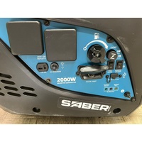 Saber SABSPG2000W 2000W 4-Stroke Petrol Inverter Generator Portable Power