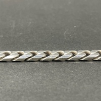 Mens 925 Sterling Silver Curb Link Bracelet