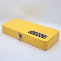 Stanley 1/4 inch and 1/2 inch Drive Metric and SAE Socket Set 37 Piece
