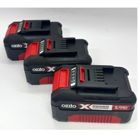 Ozito XPXC PXBP-340 Triple Pack 18V 4.0Ah Battery Pack High Capacity