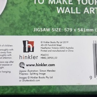 Hinkler Sloth 500 Piece Jigsaw Puzzle 579 x 541mm Fun Animal Puzzle