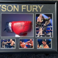 Tyson Fury Signed Boxing Glove Autographed Gypsy King with COA Memorabilia