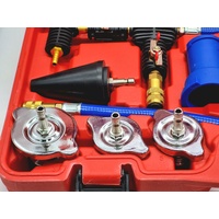 28PC Universal Radiator Pressure Tester Vacuum Kit Cooling Leak Tool