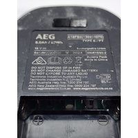 AEG A18DPC 18V Dual Charger with 5.0Ah and 8.0Ah Batteries Fast Charge