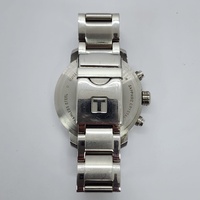 Tissot Quickster Chronograph Mens Watch Blue Dial Silver T095417A