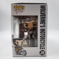 Marvel X-Men Wolverine Motorcycle Funko Pop Rides 26 Collector Corps