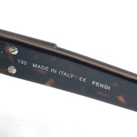 Fendi FS5148 201 130 Ladies Sunglasses Rounded Square Brown Frame Lens