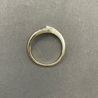 Ladies 9ct Yellow Gold Blue Gemstone Ring