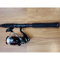Shimano Sienna Viper FGX 662 6ft 6 inch 2pc Spinning Combo 4-7kg Line