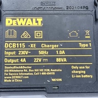 DeWalt DCB115-XE 10.8V-18V XR Li-Ion Multi-Voltage Charger