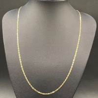 Ladies 18ct Yellow Gold Anchor Link Necklace