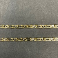 Unisex 14ct Yellow Gold Birdseye Link Necklace