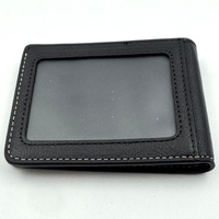 Status Anxiety Mens Leather Bi Fold Genuine Wallet Black with Gift Tin
