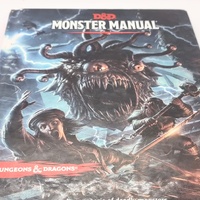 D&D Monster Manual 2014 Dungeons & Dragons Core Rulebook Hardcover