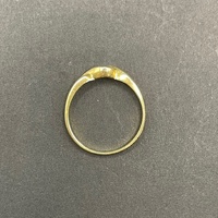 Ladies 18ct Yellow Gold Diamond Ring