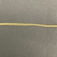 Ladies 18ct Yellow Gold Palma Link Bead Bracelet