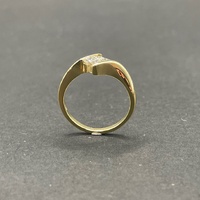 Ladies 18ct Yellow Gold Diamond Ring