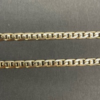 Unisex 9ct Yellow Gold Anchor Link Necklace