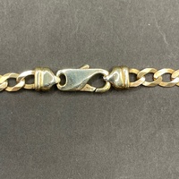 Unisex 9ct Yellow Gold Curb Link Necklace