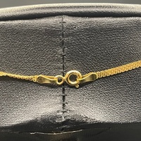 Ladies 18ct Yellow Gold Fancy Link & Heart Pendant Necklace