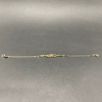 Child's 18ct Yellow Gold Anchor Link Bracelet