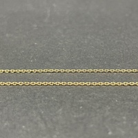Ladies 18ct Yellow Gold Rada Link Necklace With Religious Charms