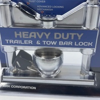 Ark ATL155 Heavy Duty Trailer and Tow Bar Lock Kit Same Key Secure