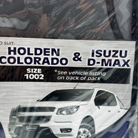 Tradies RPG1002TRG 2pc Waterproof Seat Covers for Holden Colorado and D-Max