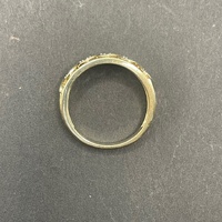Ladies 9ct Yellow Gold Diamond Cluster Ring