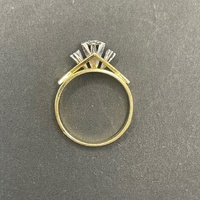 Ladies 18ct Yellow Gold Diamond Ring