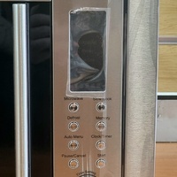 SMEG 31L Built-In Microwave SMO31XT 5 Power Levels 900W with Trim Kit