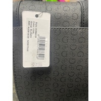 GUESS Elonzo Coal Black Crossbody Shoulder Bag SV984319 Womens Handbag