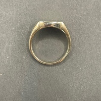 Men's 10ct Yellow Gold Signet Ring