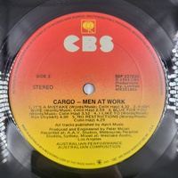 Men At Work Cargo Vinyl Record 1983 Australian Pressing Vinyl LP Rock