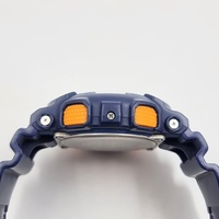 Casio G-Shock GA-110FC-2AJF Navy Blue Orange Green Analog Digital Watch
