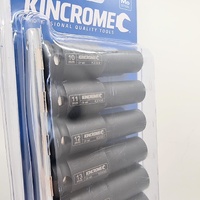 Kincrome Deep Impact Socket Set 10pc Metric K2082 10-24mm Sockets