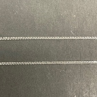 Large View Ladies 18ct White Gold Rope Link Chain & Horseshoe Pendant